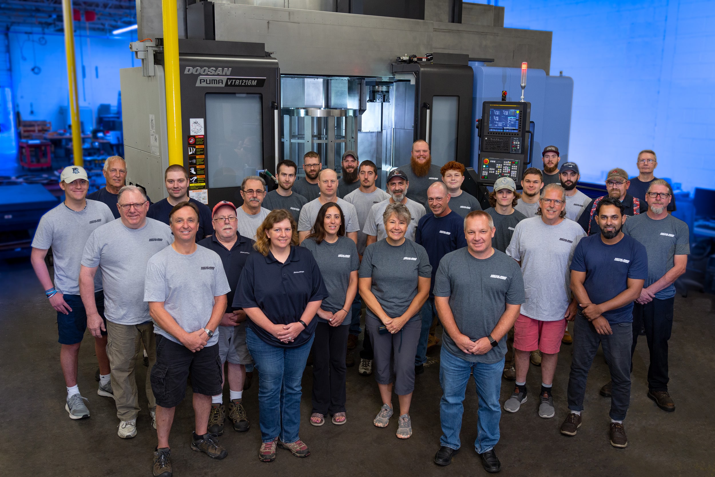 Precision Tooling from the Highland Manufacturing Team